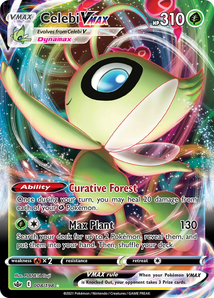 Chilling Reign Celebi VMAX #8/198